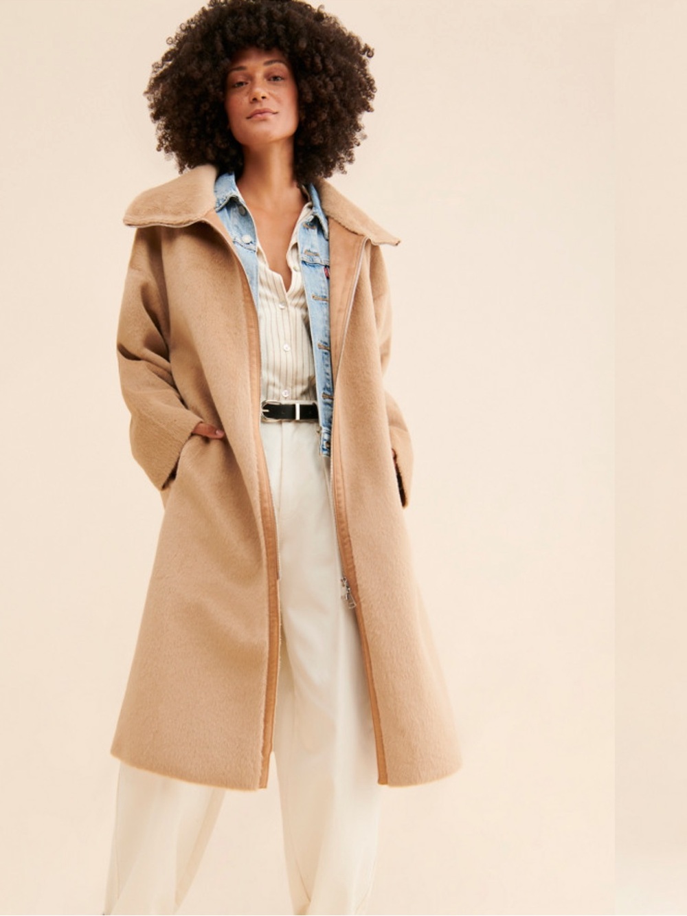 Free People Lana Oversize Coat